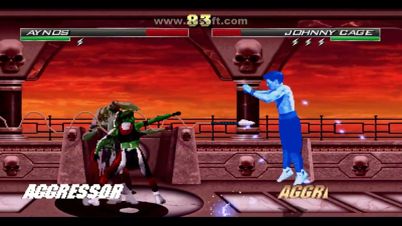 juegosdemugen com MKF4 AYNOS VS JOHNN CAGE MUGEN