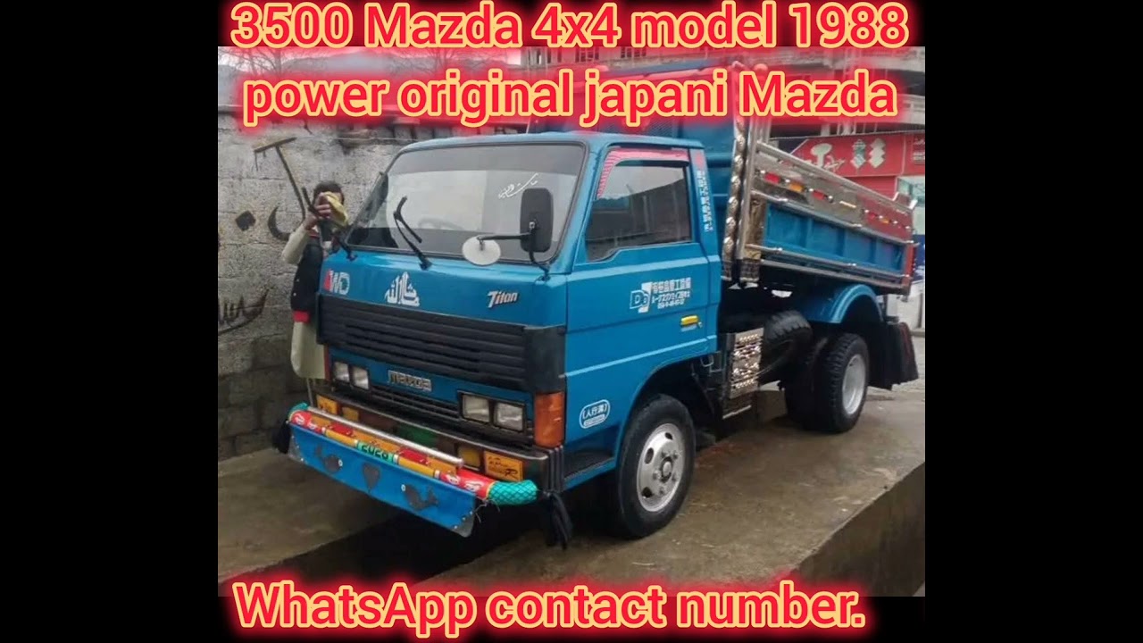 3500 Mazda 4x4 model 1988  super power original japani Mazda 