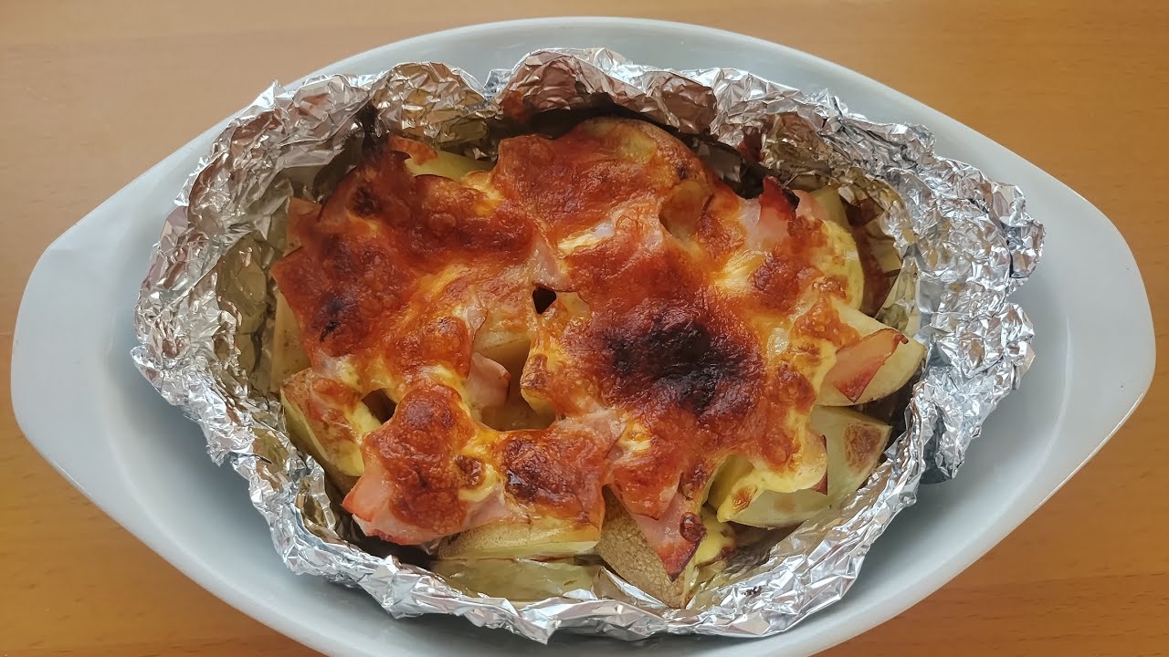 じゃがいもとチーズのホイル焼きの作り方