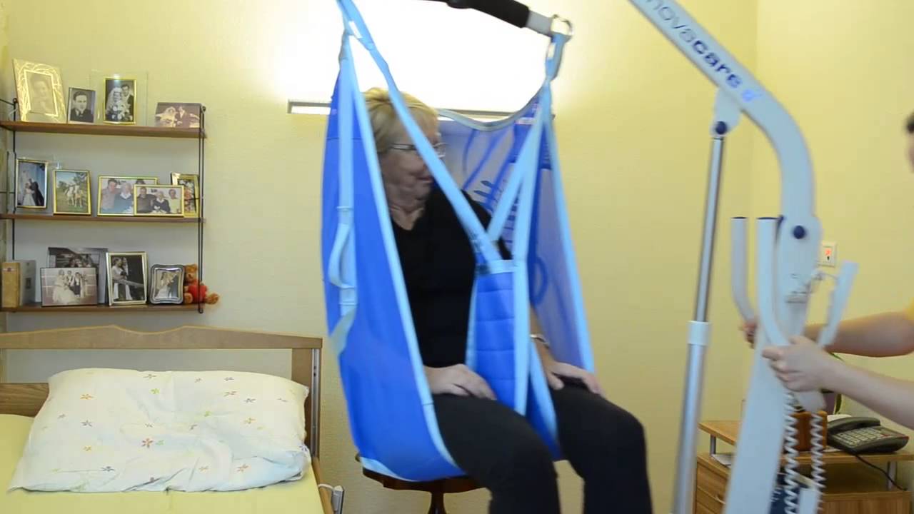 lifting from bed bath sling