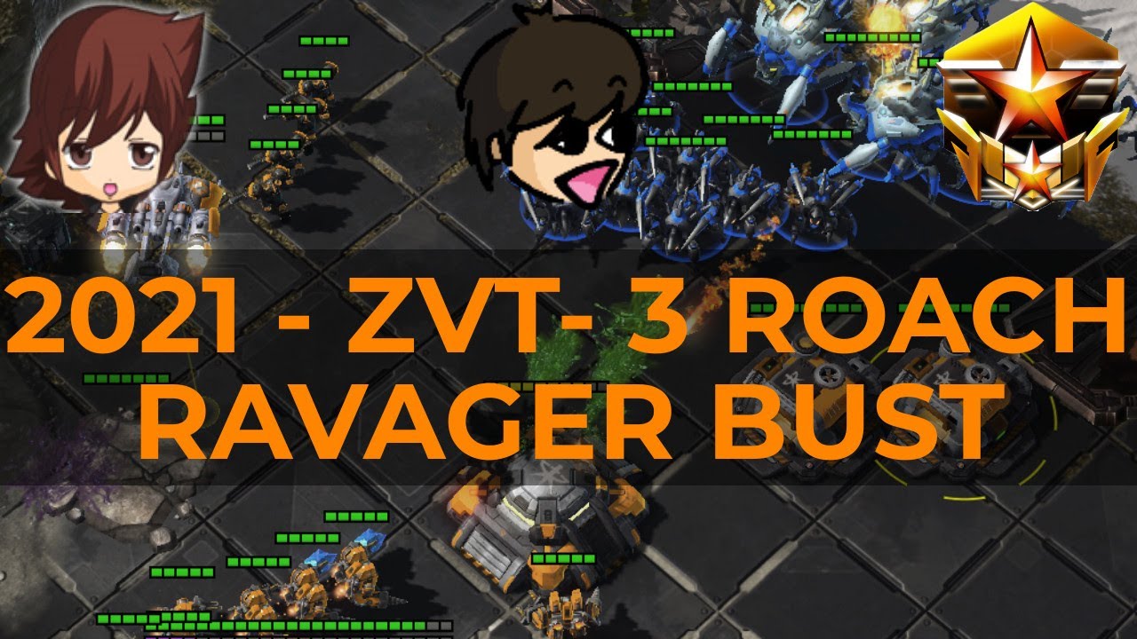 GUIDE - 3 ROACH PUSH - Roach Ravager Transition - 2021 - Starcraft 2