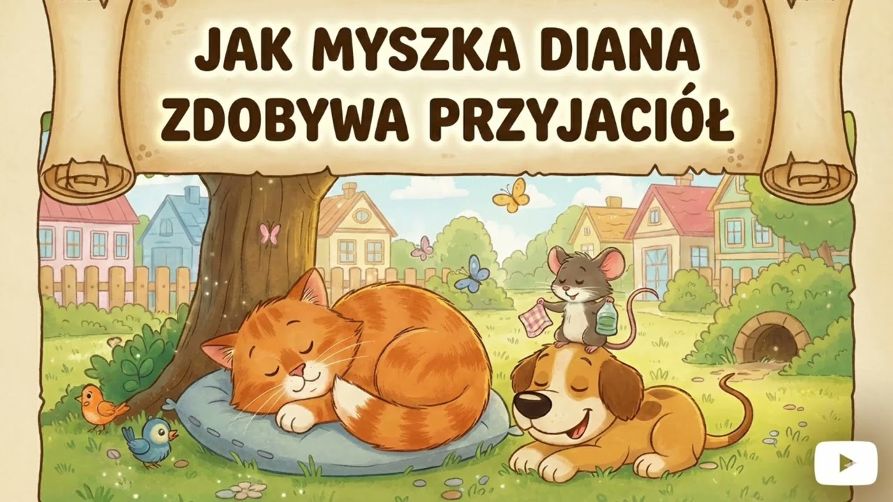 Jak myszka Diana zdobywa przyjaciół. Słuchowisko.