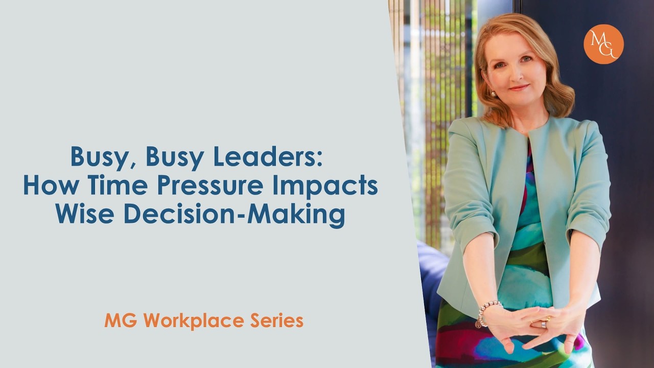 Episode 244   Busy, Busy Leaders How Time Pressure Impacts Wise Decision Making