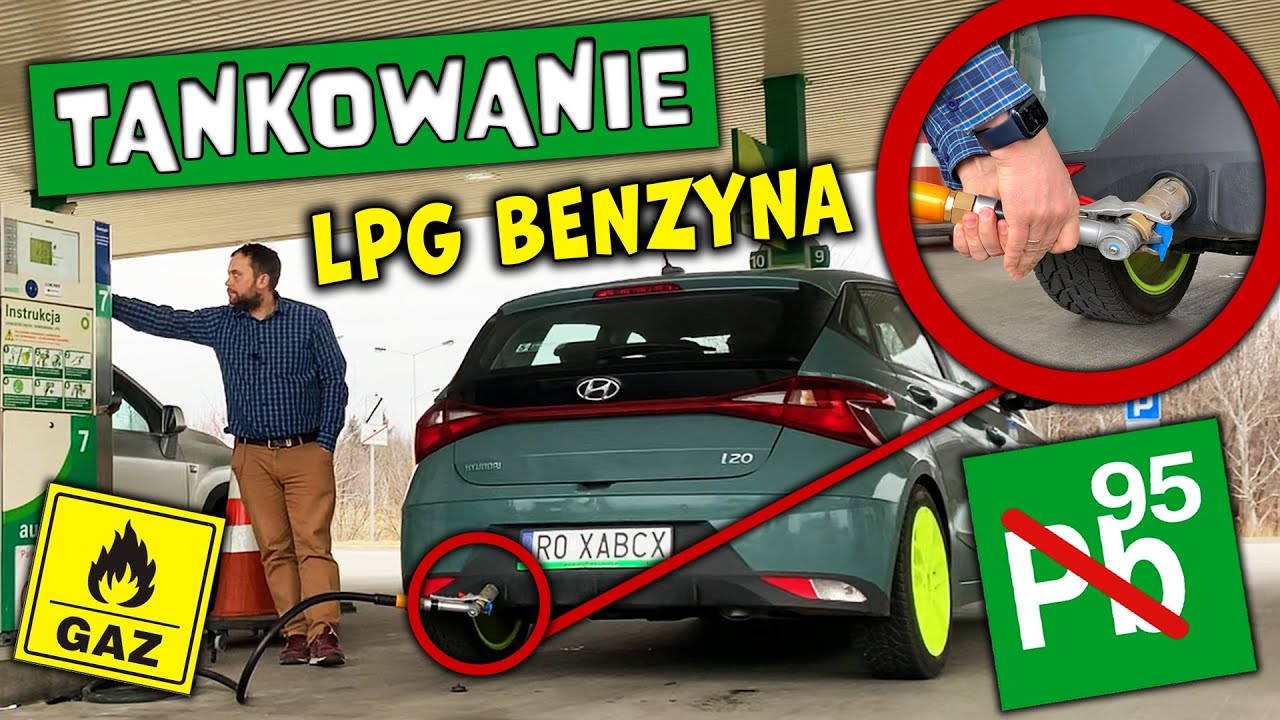 JAK TANKOWAĆ GAZ LPG i BENZYNĘ?
