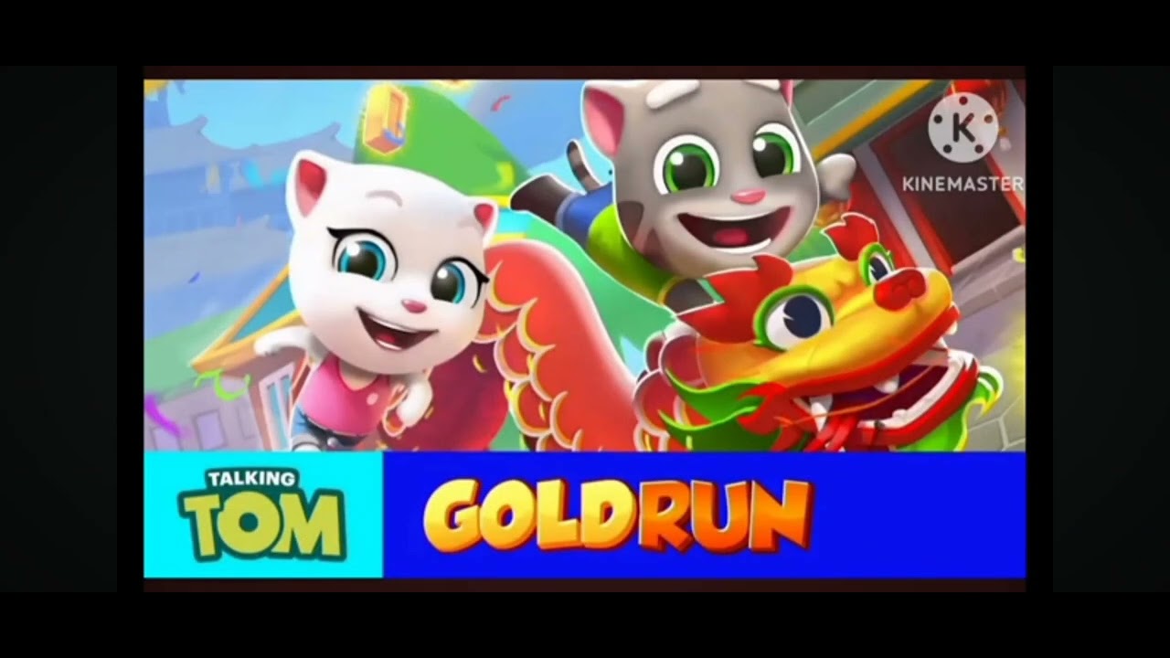 Talking Tom Gold Run China Town House Version 8x Speed