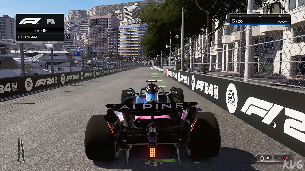 F1 24 - BWT Alpine F1 Team (Alpine-Renault A524) - Gameplay (PS5 UHD) [4K60FPS]