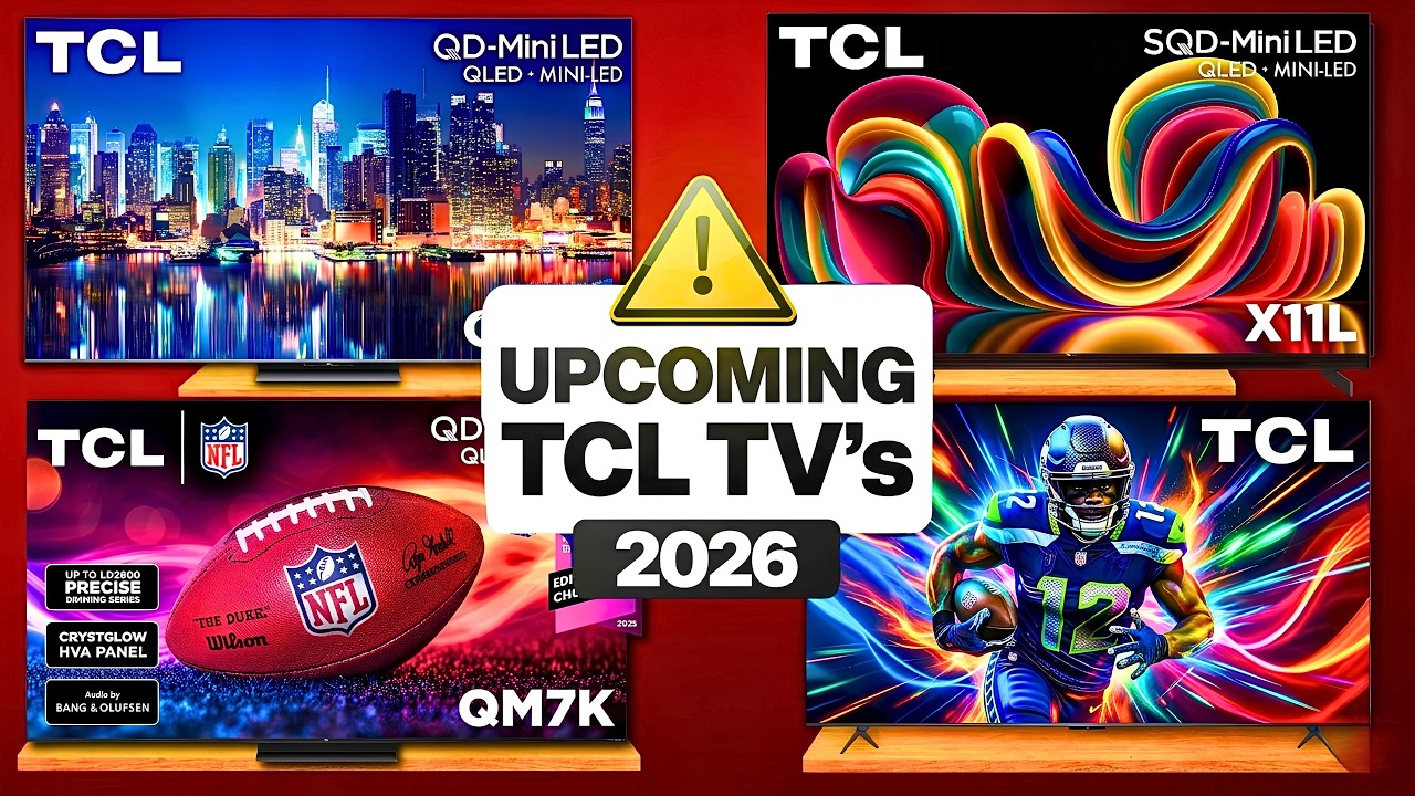 ТОЛЬКО 4 телевизора TCL, которые стоит купить в 2026 году!