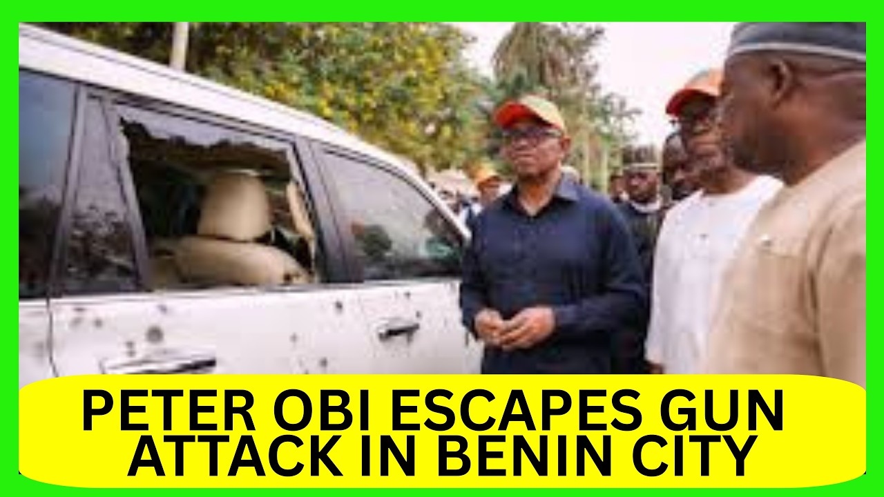 🎙️ NIGERIA ON THE EDGE | GUNMEN OPEN FIRE ON PETER OBI'S CONVOY IN EDO STATE | #news #PeterObi