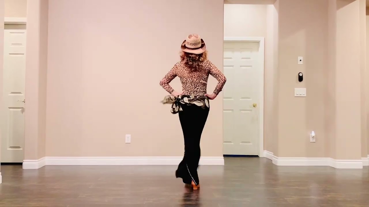 Beautiful Sunday (Carmel Hutchinson)-line dance, beginner/improver demo & tutorial