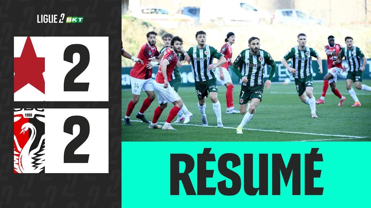 RED STAR FC - US BOULOGNE (2-2) - 20&egrave;me journ&eacute;e - Ligue 2 BKT 25/26