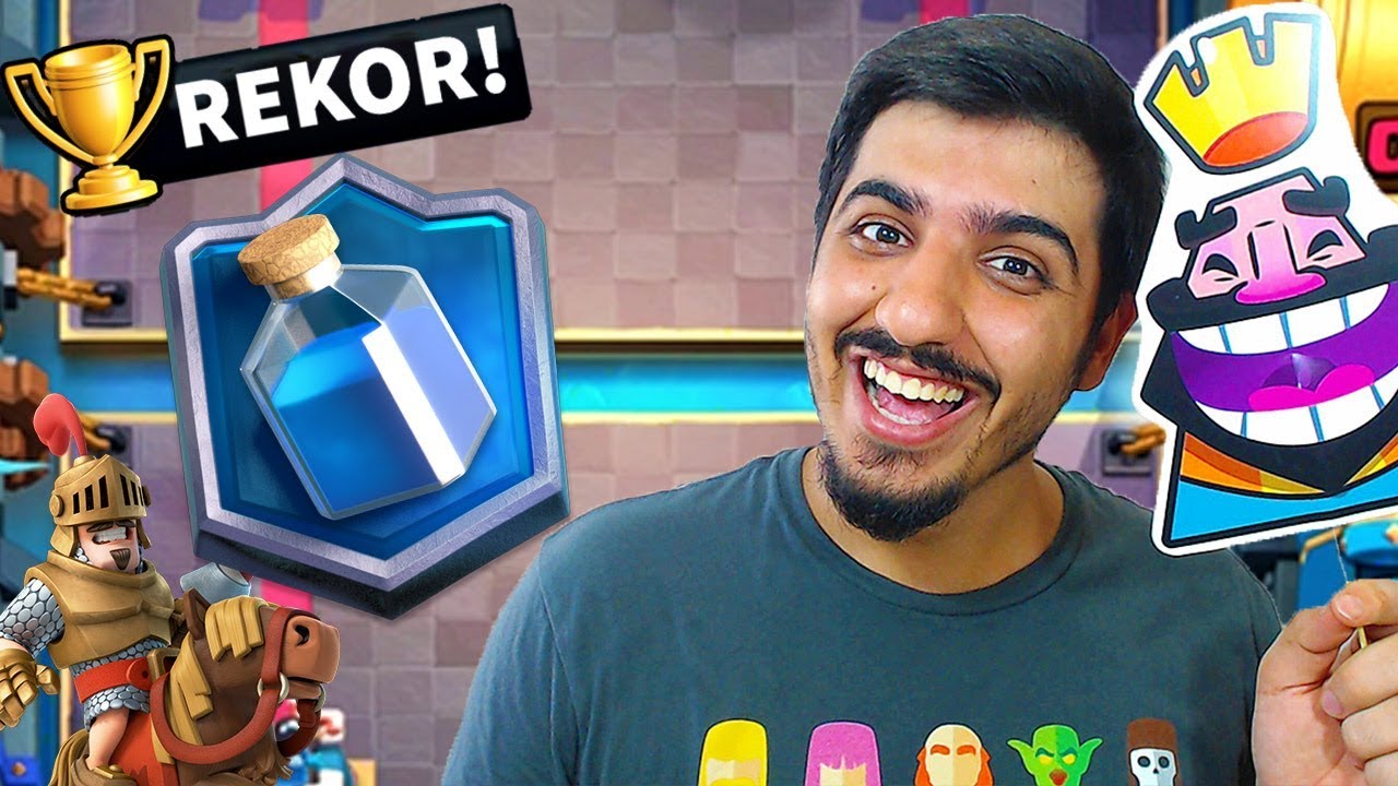 YENİ KUPA REKORU! 5500 KUPAYA YOLCULUK - Clash Royale