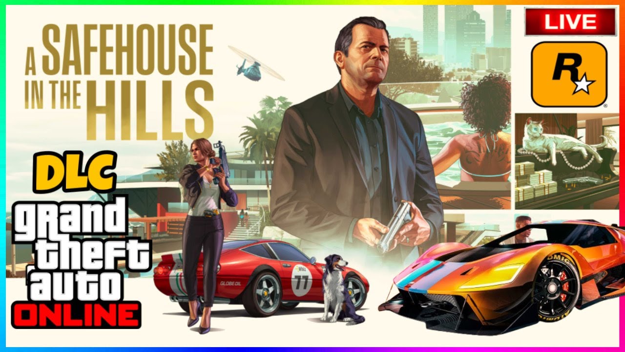 ON DECOUVRE LE NOUVEAU DLC MANOIR & MICHAEL DE GTA5 ONLINE ! LIVE GTA ONLINE DLC STREAM