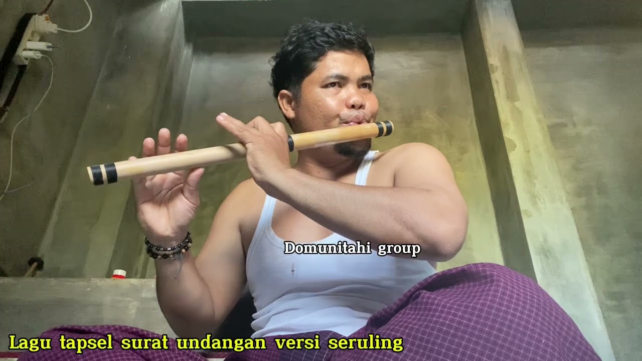 Lagu tapsel Surat undangan versi seruling🙏🙏🙏