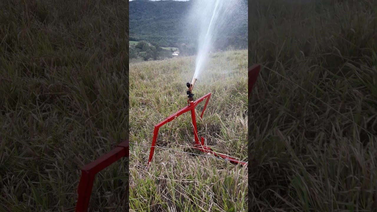 Irrigação de pastagens, carretel Turbomaq 50 Irrigabrasil
