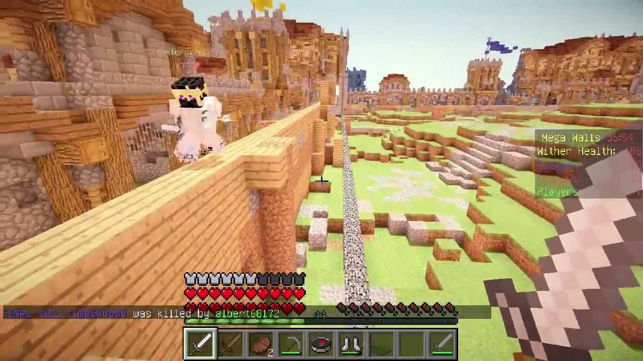 ★當個創世神★Minecraft《籽岷的多人GVG遊戲 Mega Walls 超級戰牆 III》