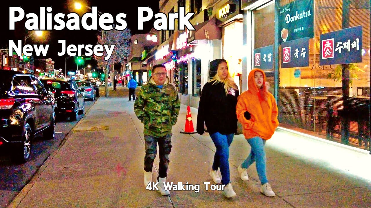 Korean Cuisine in Palisades Park | NJ | 4K Walking Tour