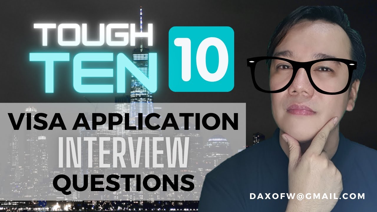 Tough (Top ) Ten US Visa Interview  Questions | US Visa | Visa Application | daxofw channel