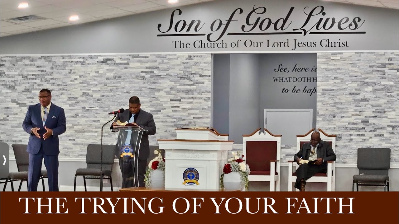 “The Trying of Your Faith” - Sunday Service Florence SC. 1/25/26