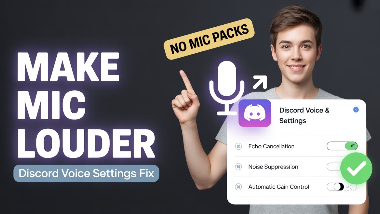 How to Make Your Mic Louder on Discord  | Step by Step Guide