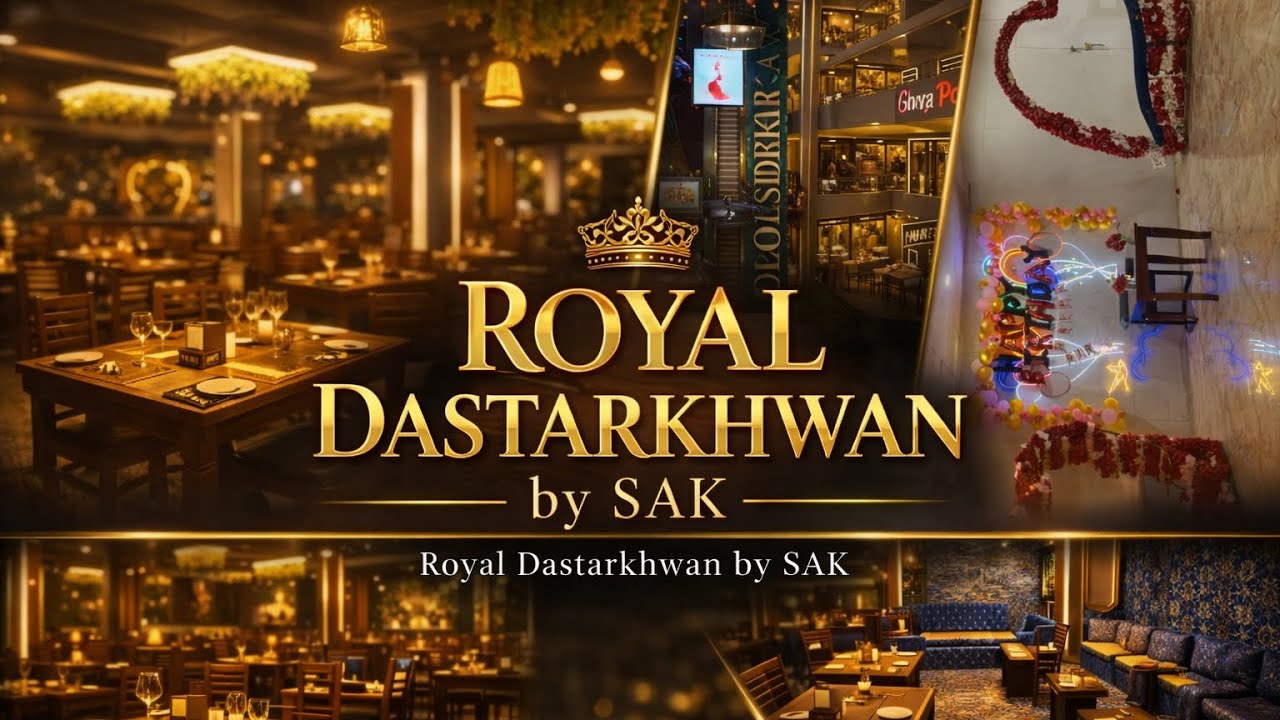 Royal Dastarkhwan by SAK | Premium Restaurant Ambiance Tour 🍽️✨