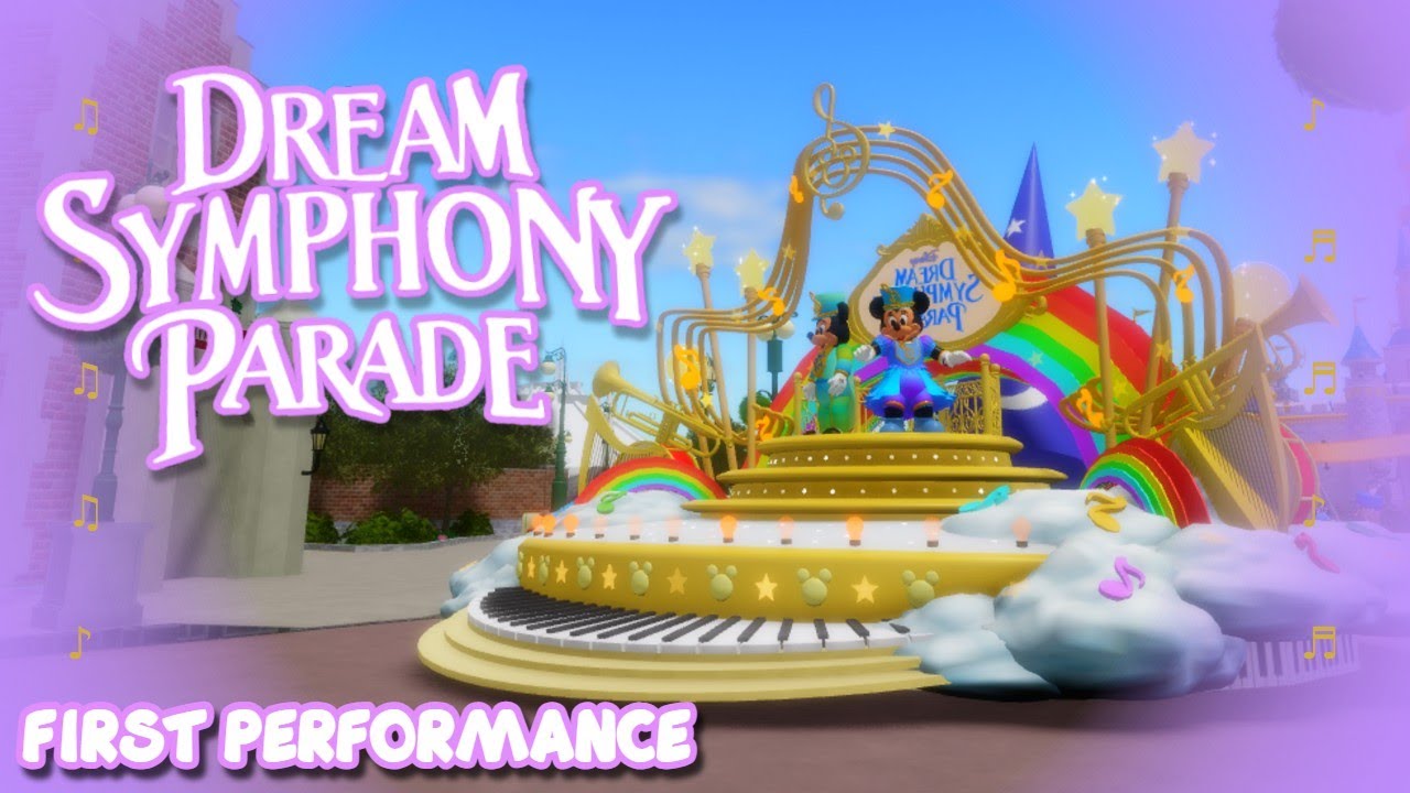 Dream Symphony Parade | Disneyland Wales Roblox - First Performance