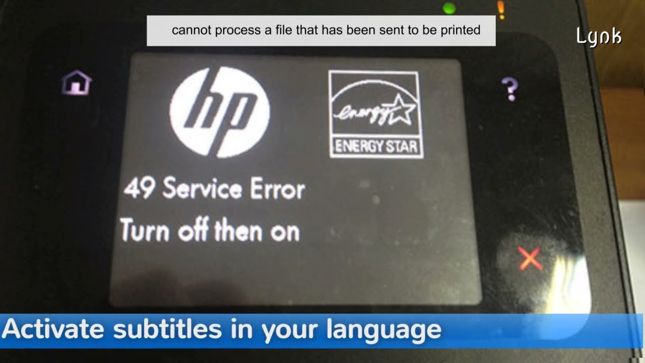 How to fix HP Laser Printers Error 49