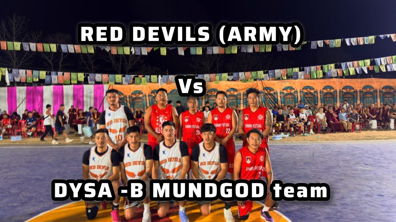 22/02/2026 RED DEVILS (ARMY) Vs DYSA -B MUNDGOD team. 