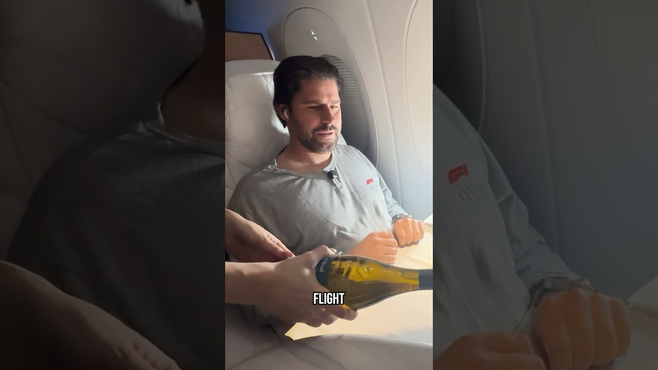 В бизнес-классе авиакомпании QATAR AIRWAYS подают ЭТО!?