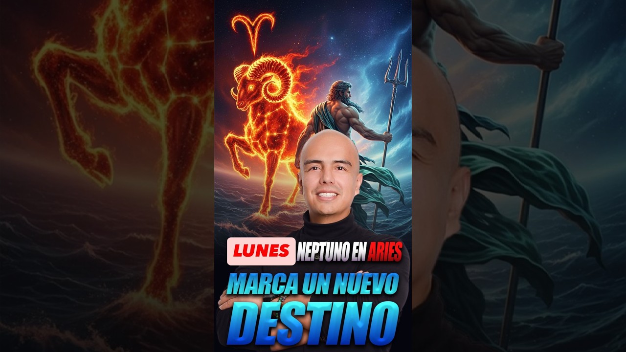 Neptuno en Aries para cada signo esta semana🌊🐚Guía Astrológica: 25 al 31 📅¡Cambio de Rumbo! #video