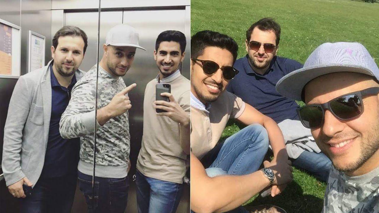 Maher Zain Mesut Kurtis and Humood Alkhudher with beautiful moments in London 2017 😍