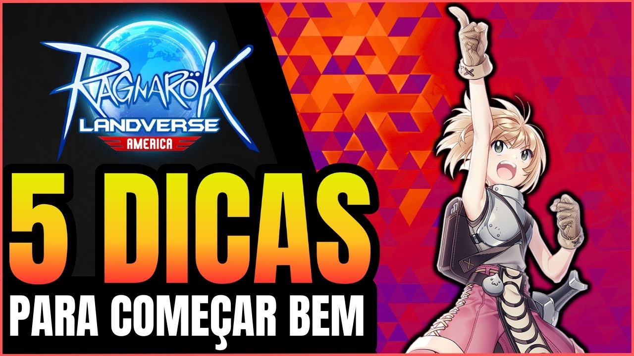 5 DICAS que EU QUERIA SABER no INÍCIO 😱 Ragnarok Landverse Americas