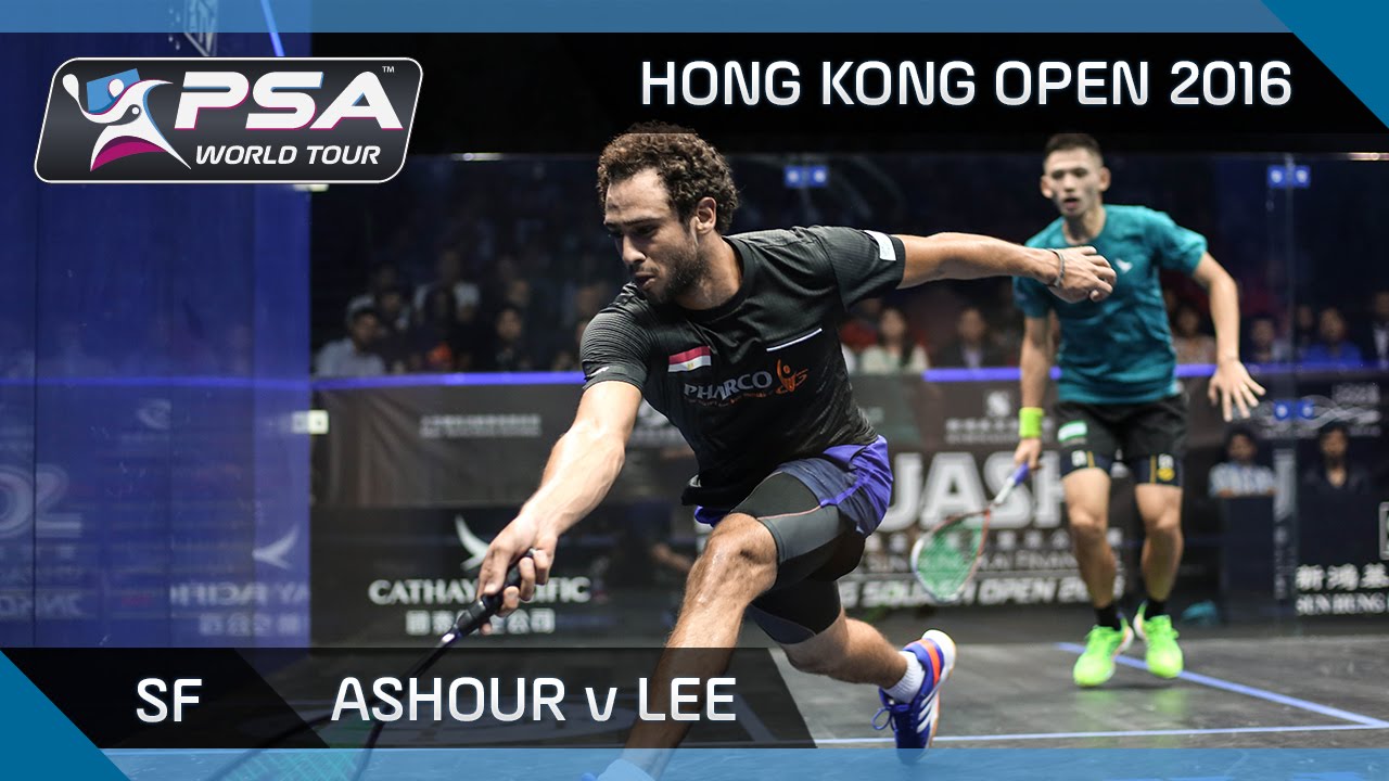 Squash: Hong Kong Open 2016 - Ashour v Lee - SF Highlights