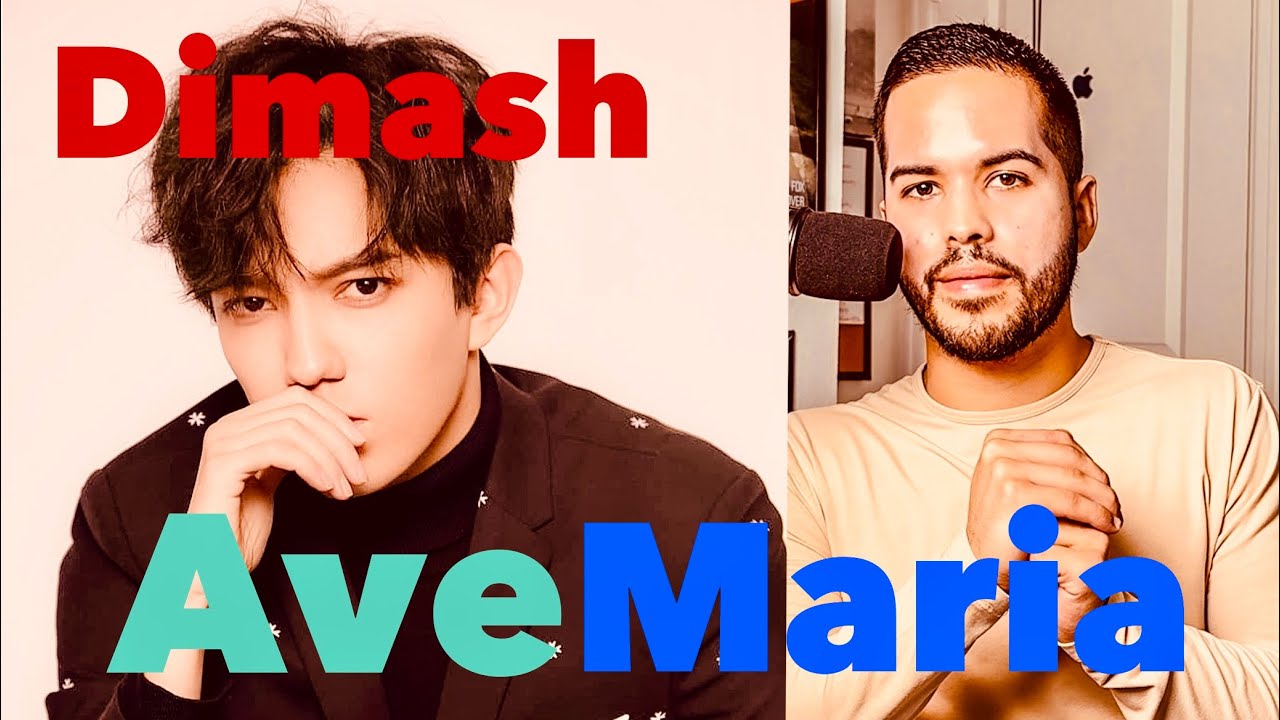 DIMASH - "AVE MARIA" FIRST TIME REACTION! BEAUTIFUL SOUND!