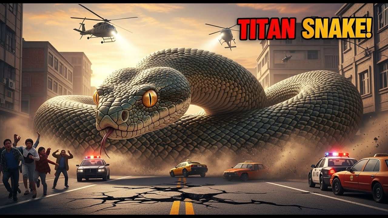 The Titan Snake: The Day a Giant Creature Stopped an Entire Town
