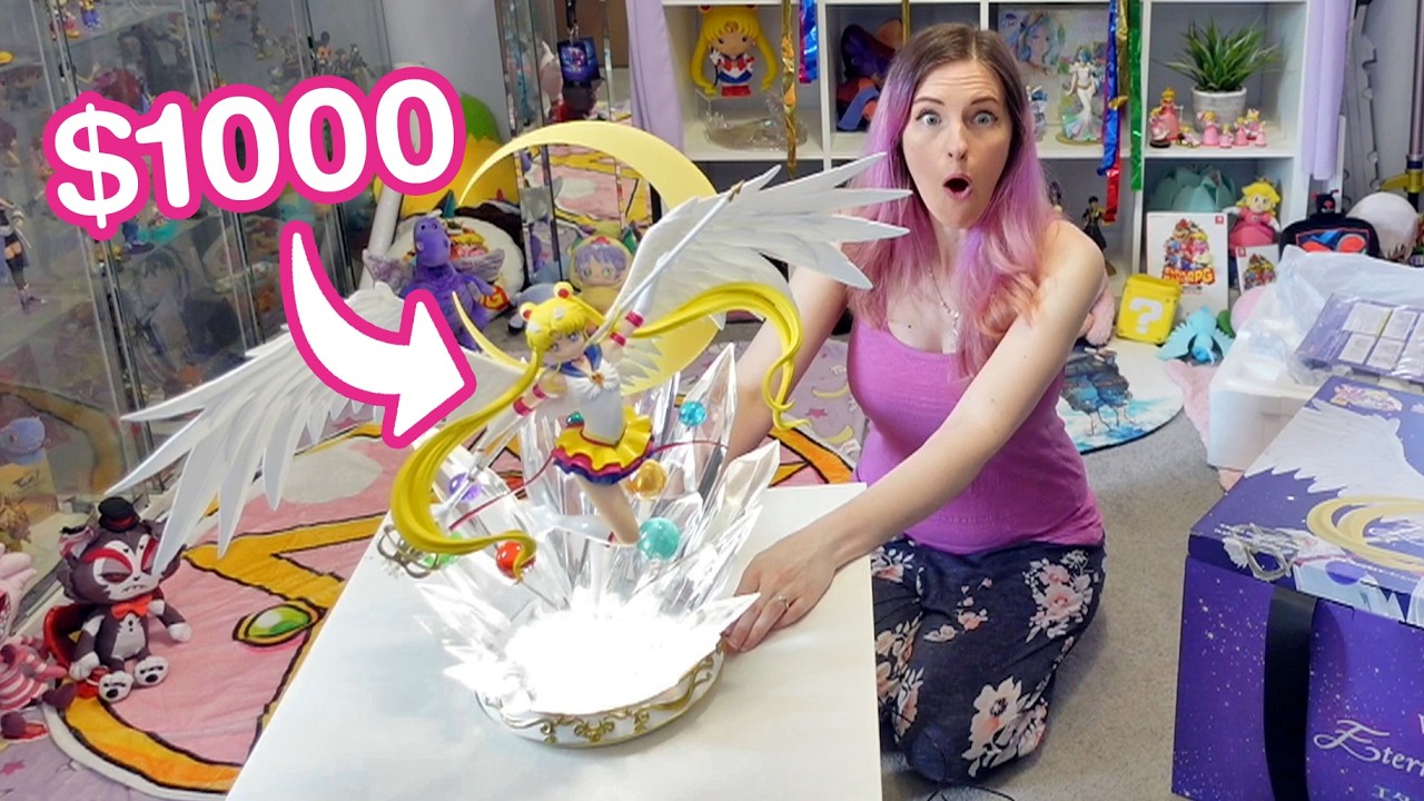 Распаковка статуи чуда «Сейлор Мун» 🌙💖