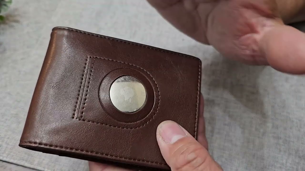 RUNBOX Men's Wallets Airtag