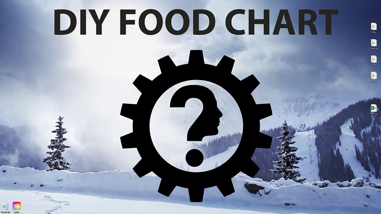 Таблица продуктов для самостоятельного приготовления