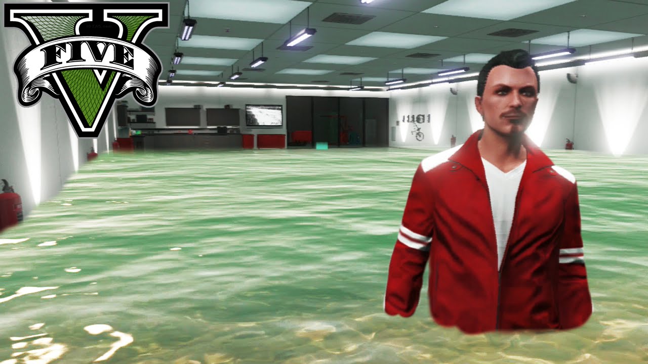 GTA V Online - INUNDACIÓN EN EL GARAJE!! XDDD - NexxuzHD