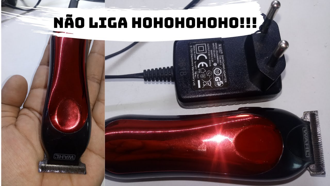 Maquina Wahl Não liga Problema Resolvido !!!