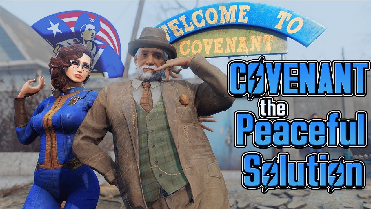 Fallout 4 Cut Content - COVENANT PEACEFUL SOLUTION - Convent Alternate Choice & Join The Minutemen