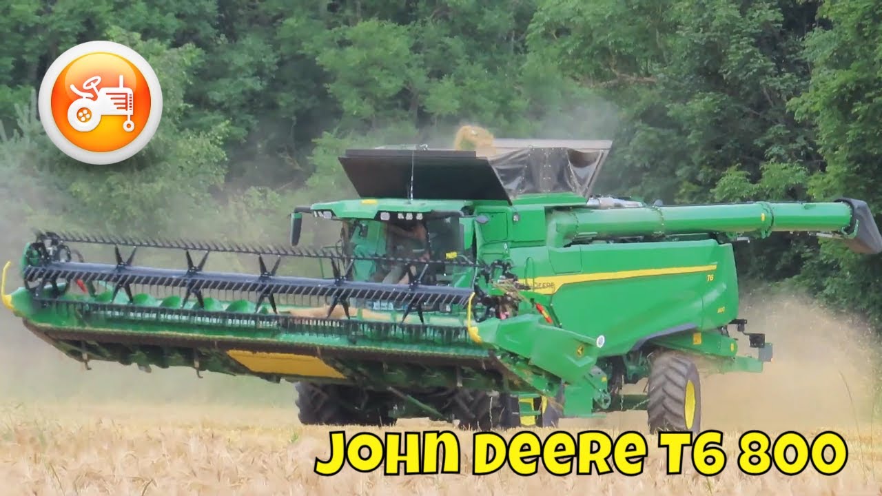 Harvest 2025 | John Deere T6 800 combine