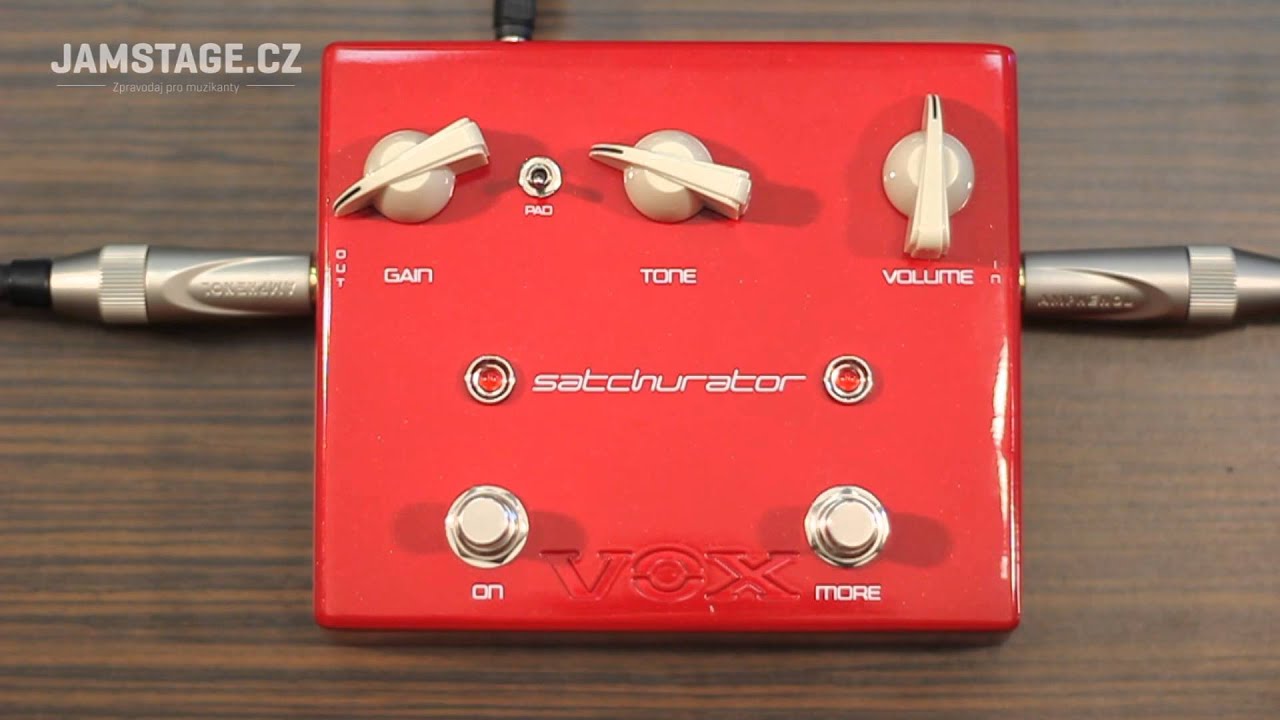 VOX Joe Satriani Satchurator Distortion Pedal (Aivn)