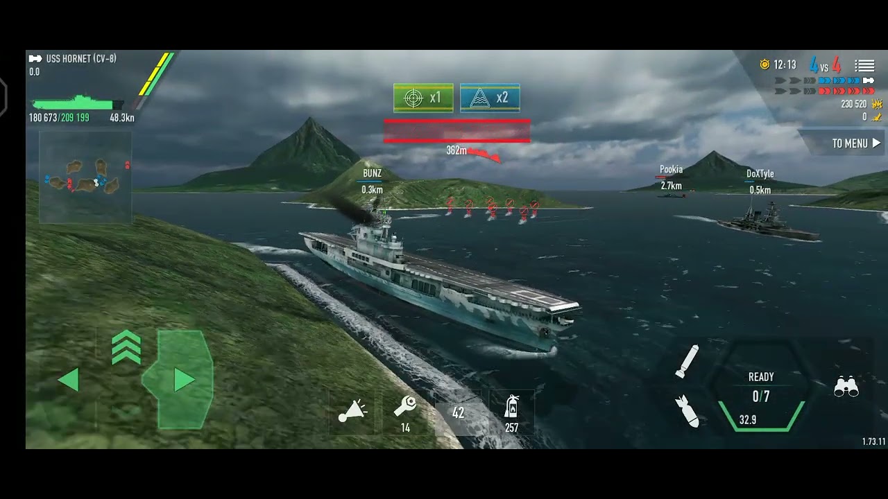 When your just too lucky #battleofwarships