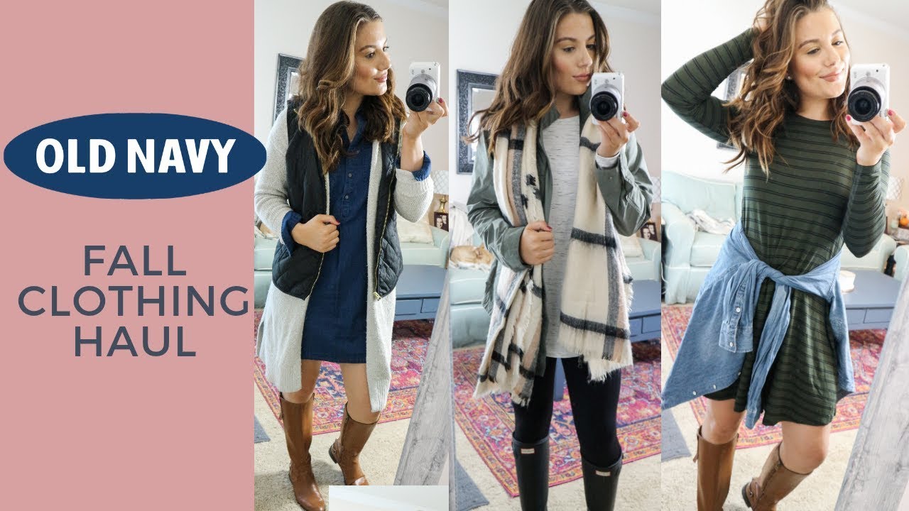 OLD NAVY TRY ON HAUL FALL 2018