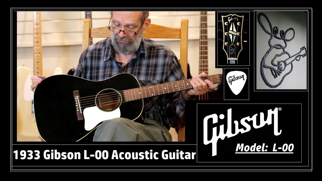 1933 GIBSON L-00 Vintage Acoustic Guitar - THE GEORGE GRUHN ® GUITAR SHOW (S3)