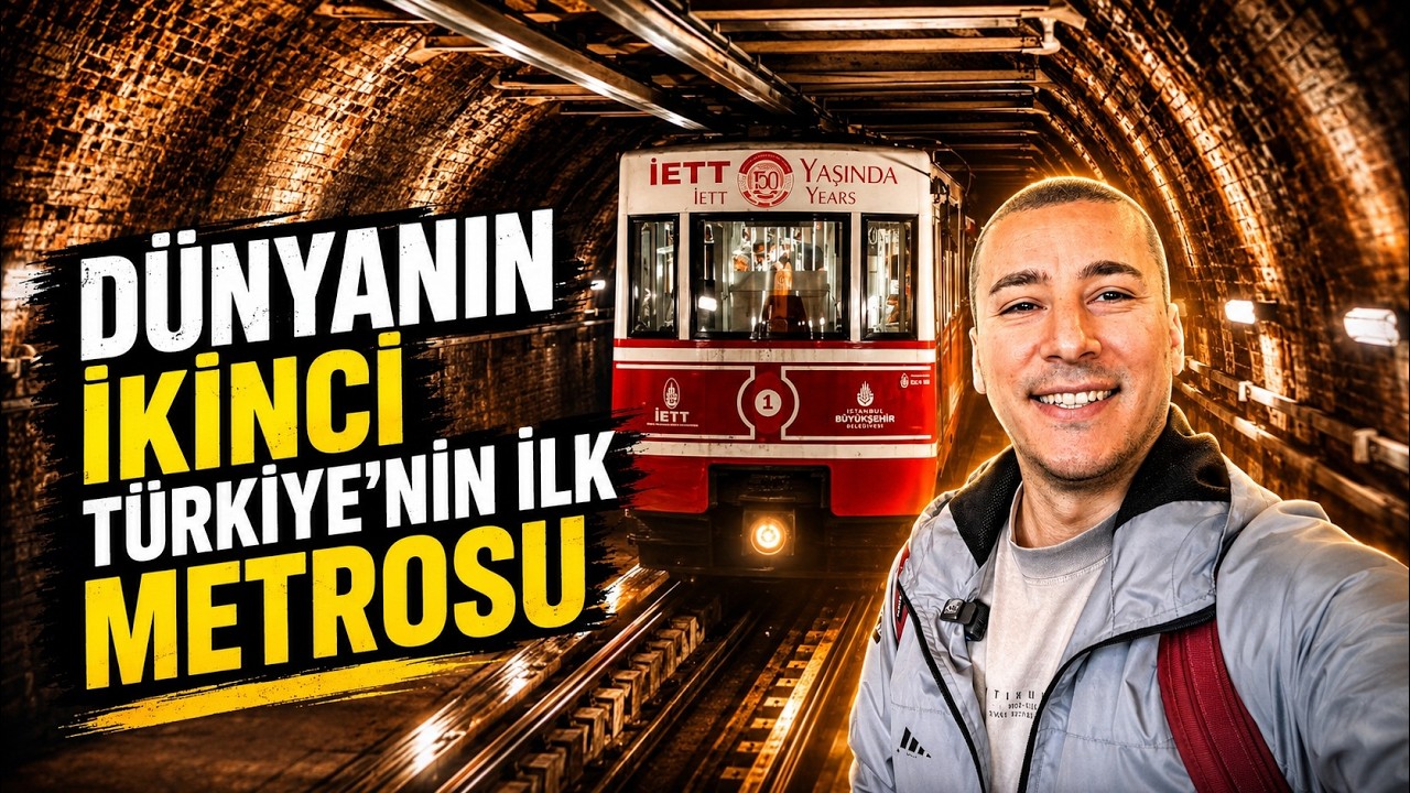 Dünyanın İkinci, Türkiye'nin İlk Metrosu - Tünel, Karaköy