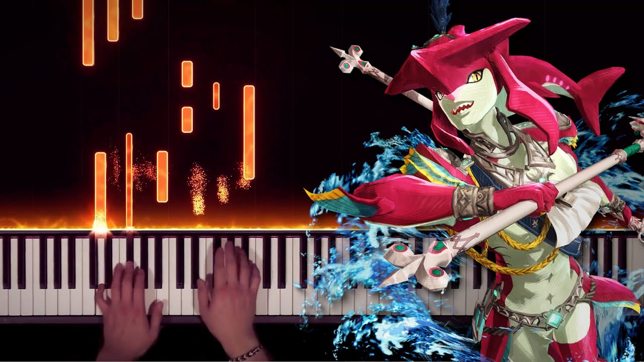 Sidon's Theme - Zelda Breath of the Wild/Tears of the Kingdom Piano (Extended)