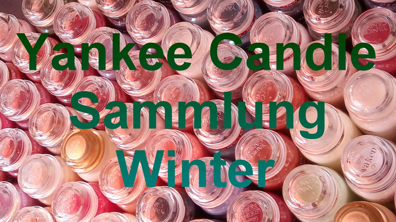 Yankee Candle Sammlung: Meine Winterdüfte