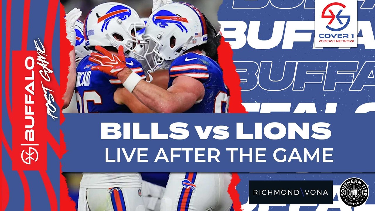 Bills vs Lions Week 2 Postgame Show | Cover 1 Buffalo Podcast | C1 BUF