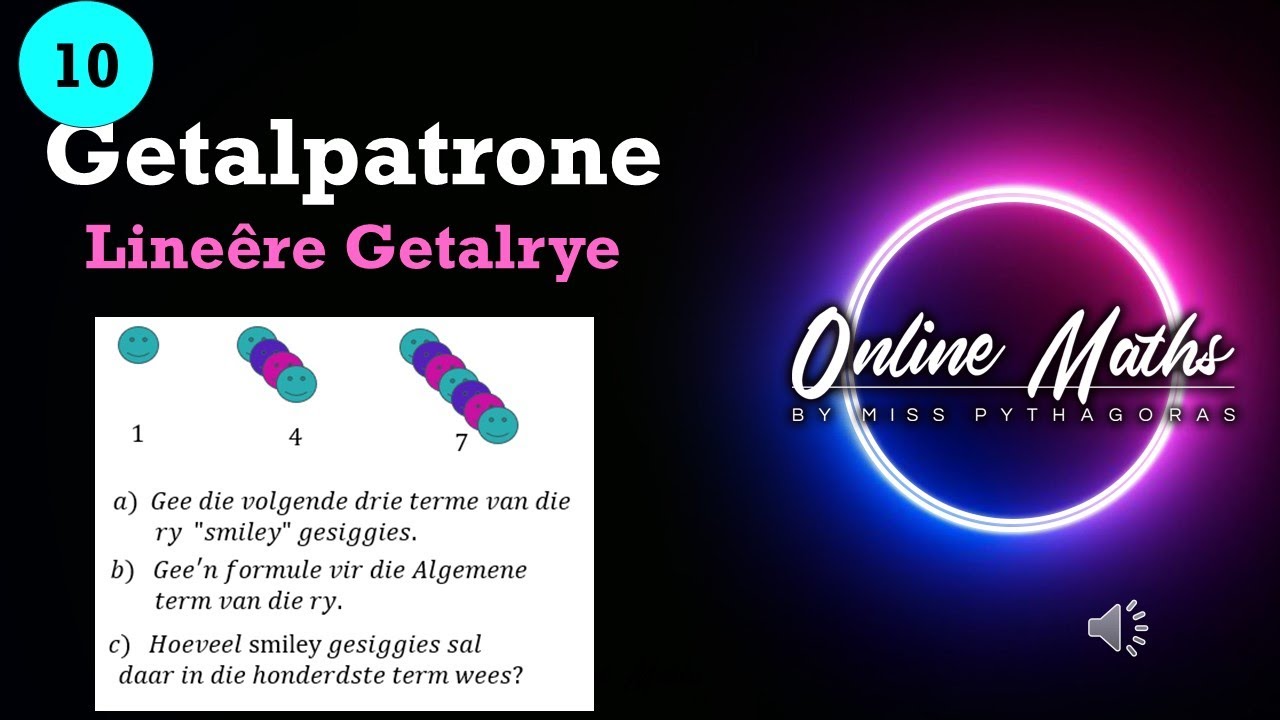 Getalpatrone Graad10: L2 Line&ecirc;re Getalrye